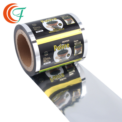 Bumbu Film Kemasan Penghalang Tinggi 60mic hingga 80mic Sachet Sauce Food Packaging Film