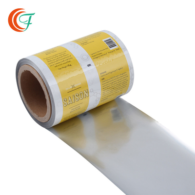 Kemasan Makanan Penghalang Tinggi Plastik 0,06-0,08mm Mylar Film Roll Untuk Ragi Bir Premium
