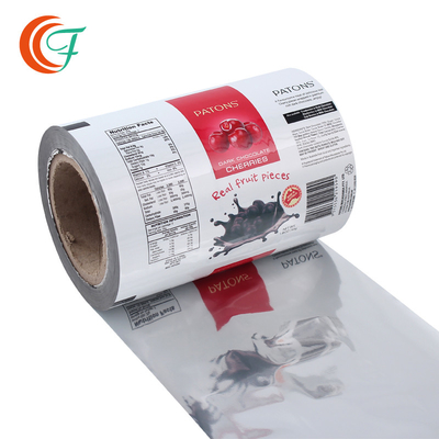 0,06-0,08mm Film Kemasan Makanan Plastik Pencetakan Warna Kemasan Film Laminasi
