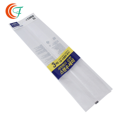 Kitchen Scrubber Food Packaging Pouch Penyegelan Tengah PET CPP Tas Segel Tiga Sisi