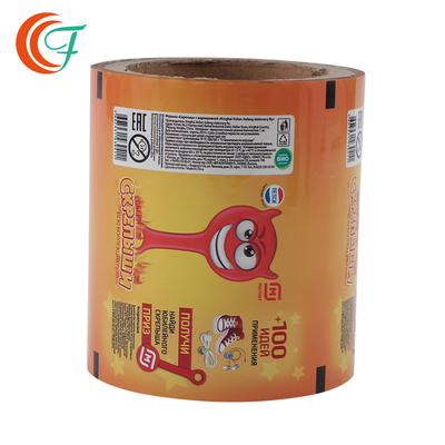 Film Kemasan Fleksibel Kustom Film BOPP Heat Sealable Plastik Metallised
