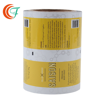 Heat Sealable Laminated Roll Film Dish Washing Liquid Sachet Clear Film Roll Aluminium Package