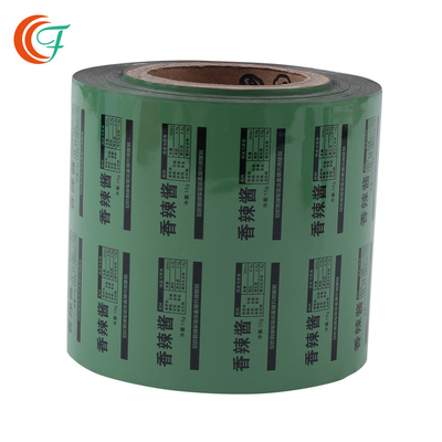 Film Gulung Laminasi Saus Lada 80mic Film Pembungkus Plastik Film PET Laminasi Aluminium