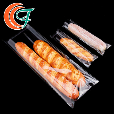 Tas Kemasan OPP Datar Dapat Didaur Ulang Self Adhesive Food Printed Cellophane Bag