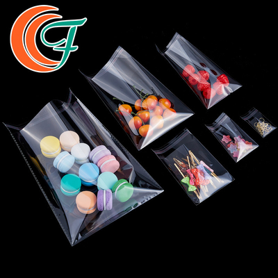Tas Kemasan Food Grade OPP Polypropylene Self Sealing Resealable