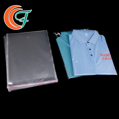 Pakaian Baju Rendah Kantong Kemasan OPP Transparan Tinggi Kantong T-Shirt Self-Sealing