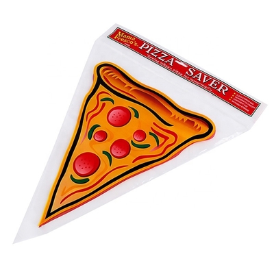 Tas Penghemat Pizza Mudah Dibawa Kantong Plastik yang Bisa Di tutup Lagi Kantong Kemasan Transparan Berkualitas Makanan