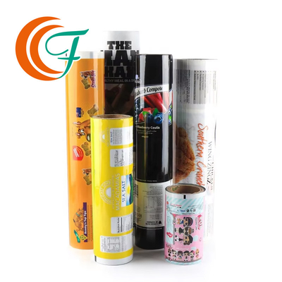 Mesin Pengemasan Film kemasan Flexible Roll Aluminium Laminated Food Packaging Film