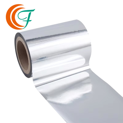 Logo Custom Aluminium Foil Film Packaging Food Grade Metallized Packing Plastic Roll
